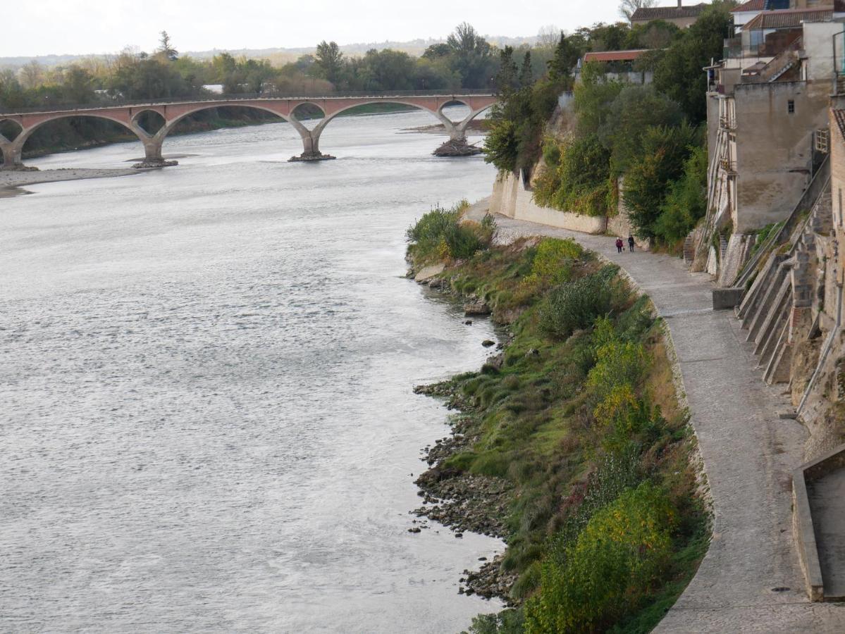 Hotel Restaurant Cote Garonne Le Balcon Des Dames - Tonneins Fauillet Marmande - Vue Panoramique Bord De Garonne Chambres Climatisees Exteriér fotografie